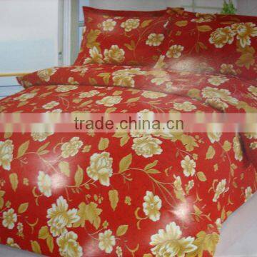 100% Polyester bedsheet set