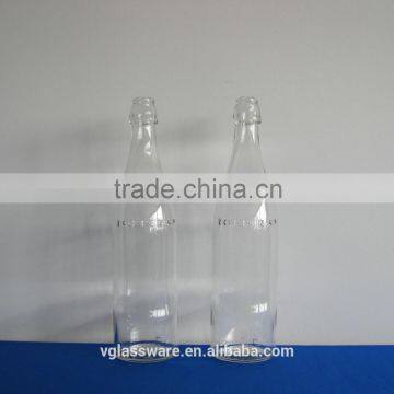 clear color water glassbottle glass bottle for water