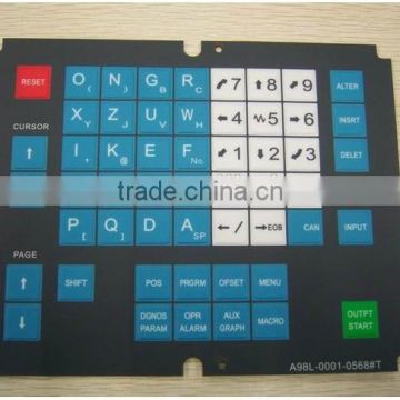 A98L-0001-0568#T Fanuc used cnc turning center keypad membrane