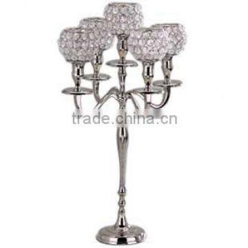 silver candelabra