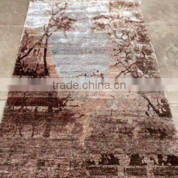 Indo Nepali Hand Knotted 10/32 Art Silk Carpets
