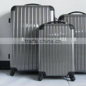 2012 360 degree wheeled hard trolley suitcase