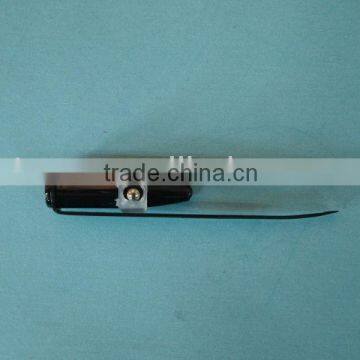 MJ-109 8.9cm Stainless steel black colored plated light tweezers