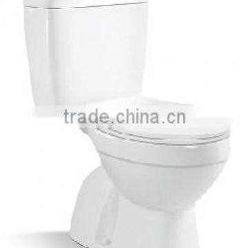 china product sanitary ware wc toilet bowl bathroom two piece toilets ceramic washdown s trap toilet Y803