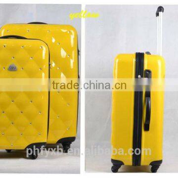 2016 ABS/PC Durable Hotel Luggage Trolley/ Fashion Girl Suitcase /Candy Color Travel Trolley Suitcase photo-3