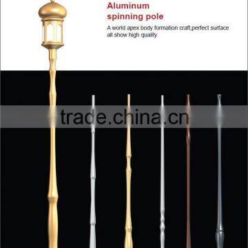 solar garden lights/led garden light ALUMINUM SPINNING POLE