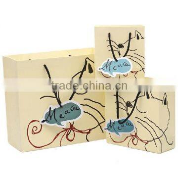 Cat And Rat Meaw Meaw Kraft Paper Bag