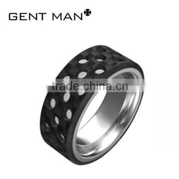 coolman fashion jewelry wholesale high quality hot selling carbon fiber ring