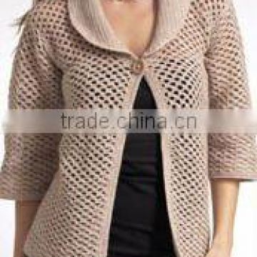 Ladies Crochet Cardigan