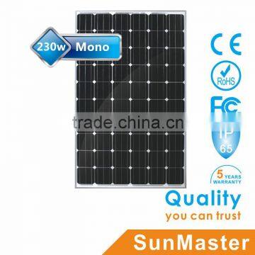 SunMaster 230w Mono Solar Panel SM230M