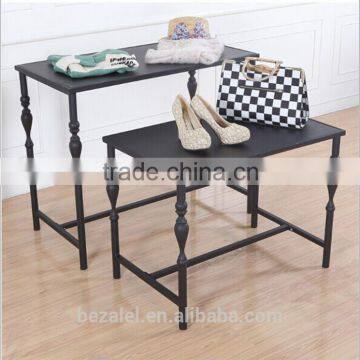 Custom Idea Metal Clothes Table Display Stand Series photo-2