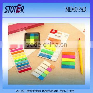 sticky memo pad