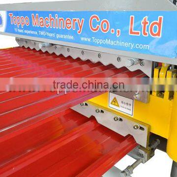 Professional Construction Double Roof Sheet Equipment