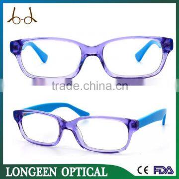 G2719F-C1724 two colors transparent glasses for kids/optical frame