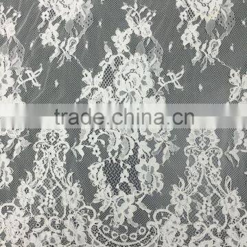 Manufacture Soft Cotton Tulle French Cording Embroidery Lace Wholesale