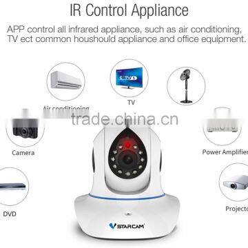 The World's First Smart Infrared Control Wifi IP Camera from Vstarcam that controls TV, Air Conditioner