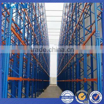 Selective Pallet Racking of rack clad