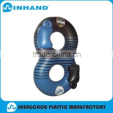 A Variety of Styles Attractive Inflatable Double Float Swim Ring photo-2