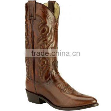 black tan deep purple genuine leather western cowboy boots wholesale