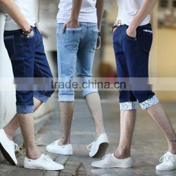 china manufactory blue fashion jogger jeans pants