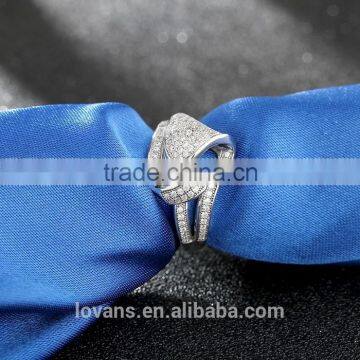 Diamonds Rings Price Women Wedding Jewelry Custom Factory Price SRO151W photo-2