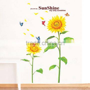 Sunflower Bathroom Wall Tile Stickers photo-2