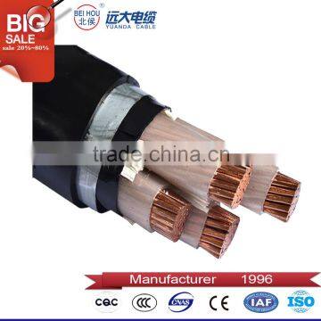 5 Copper core XLPE insulated and sheathed fire-retarding power cable