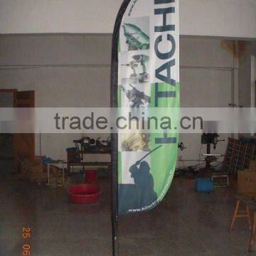 printing factory price flying banner beach banner