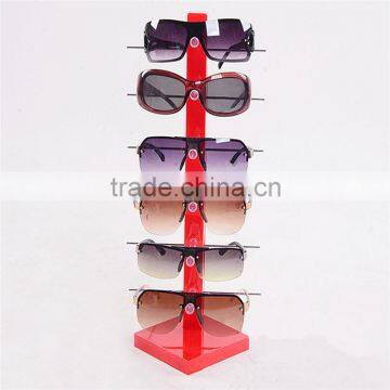 Tabletop acrylic sunglass holder rack & sunglass display stand