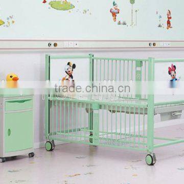 hot sale hospital crib for children, baby crib with wheels