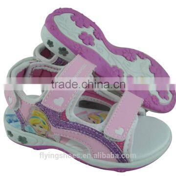 Bling 2015 Sports Girls Fancy Sandals With Flower Fairy photo-2