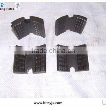 API Manual Tong Dies and Slip inserts/power tong jaw