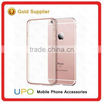 [UPO] Wholesale Anti Scratch Slim Crystal Clear TPU Acrylic Shockproof Cell Phone Covers Case for IPhone 6 photo-2