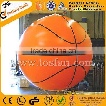 big inflatable basketball helium balloon inflatable sky balloon F2044