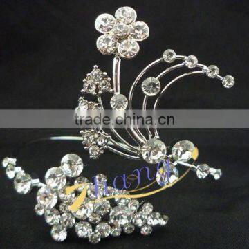 fashion flower shaped rhinestone bracelets for arm