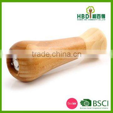 Hot New Products for 2016 Rubber Wood Rock Salt Mill And Pepper Grinder For Cooking Tools,Rock Salt Mill Wholesale photo-4