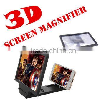 2016 new star HD portable 3D vedio screen magnifier bracket