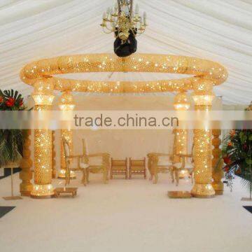the Newest Crystal Wedding Mandap for Wedding Decoration&wedding Events