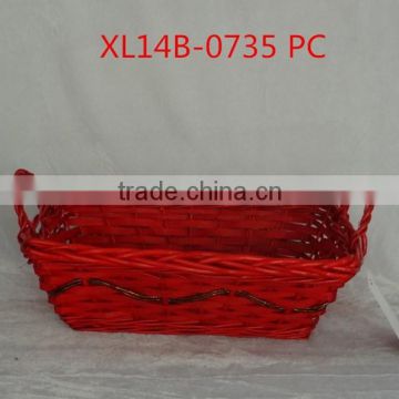 new style of willow tray basket