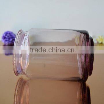 20oz Colored Storage Glass Jar With Lid Wholesale photo-3