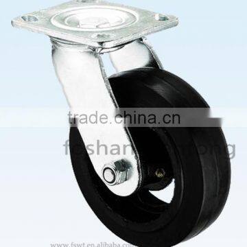 All Size Cheap Black Rubber Swivel Industrail Caster photo-3