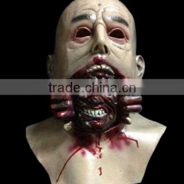 Halloween Devil Ghost Latex horror Mask Rubber Zombie Mask for adult