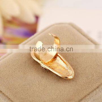 Women New Geometry Joint Fingernail Ring