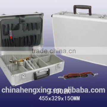 aluminum briefcase tool packing suitcase,electrical instrument box,hard case mean chest