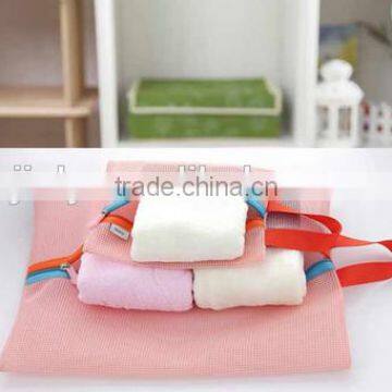 2015 high quality travel nylon mesh cosmetic bag