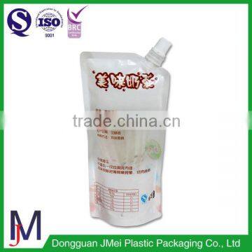 Made in China Factory Customized Plastic Stand up Spout Pouch/liquid Self Standing Pouch With Spout Packaging photo-4