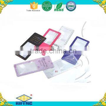 2015 High Quality Pocket Led Magnifier Card Bookmark Magnifier photo-3