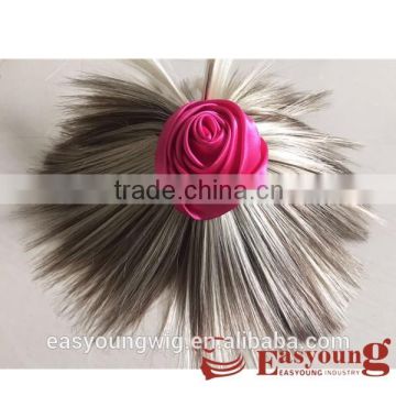 Wigs hair accessories, fabric rose flower claw clip hair pieces