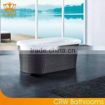 DB1601 Rattan Oval Bathtub