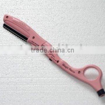 Hair razor blade ultrasonic